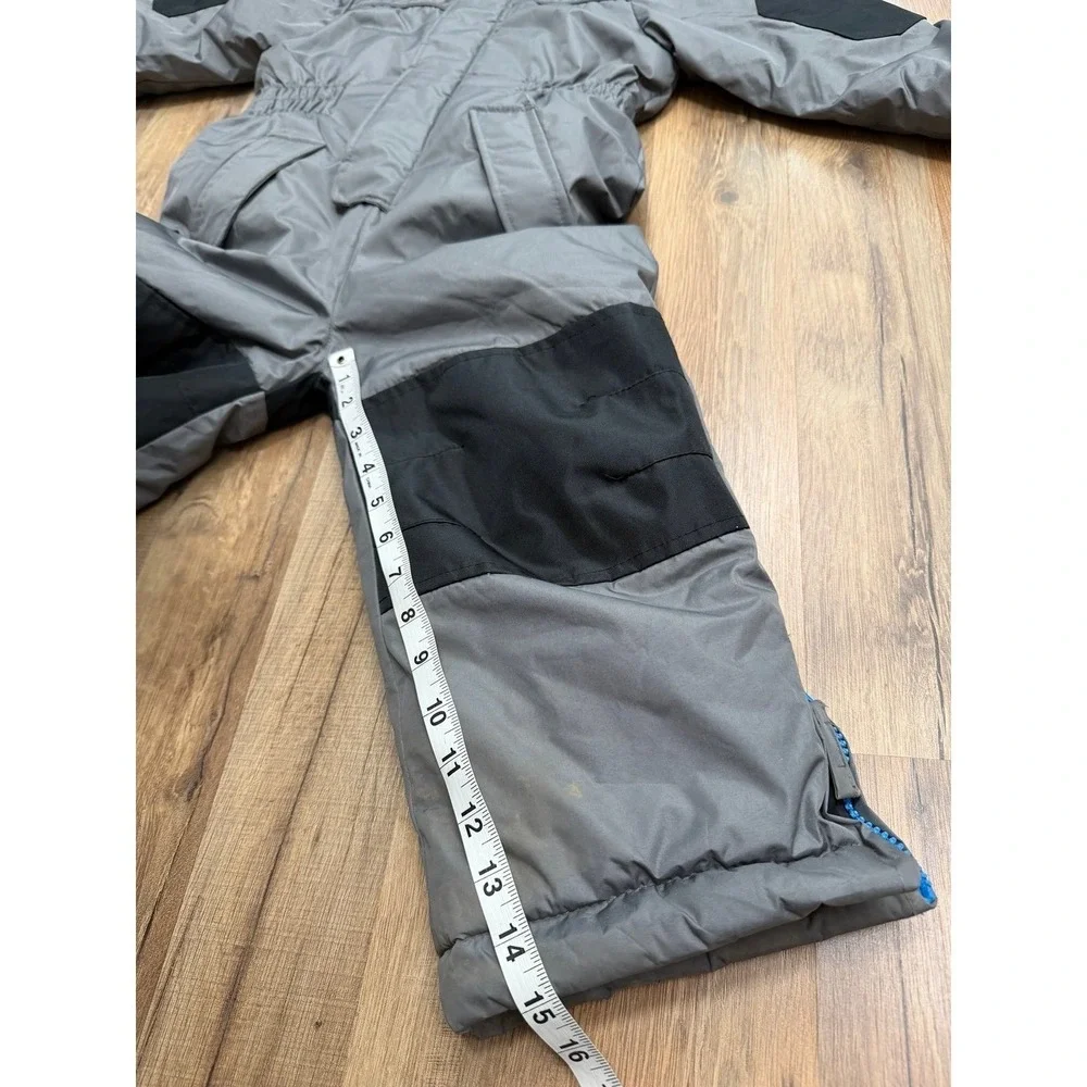 IXTREME Kids 4T Insulated Snowsuit Gray Black Hooded Winter Ski Snow Suit